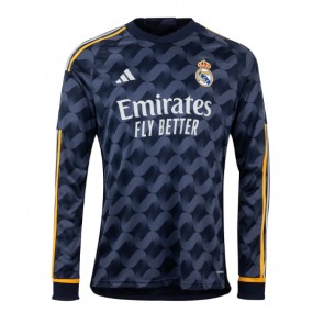 Lacne Muži Futbalové dres Real Madrid 2023-24 Dlhy Rukáv - Preč